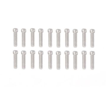 RC4WD Scale Hex Head Bolts (M2 X 8mm) Silver