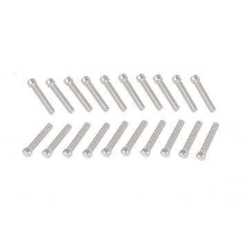 RC4WD Scale Hex Head Bolts (M2 X 10mm) Silver