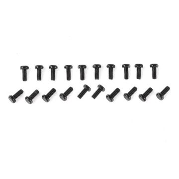 RC4WD Scale Hex Head Bolts (M2.5 X 6mm) Black