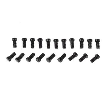 RC4WD Scale Hex Head Bolts (M3 X 6mm) Black