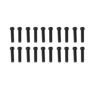 RC4WD Scale Hex Head Bolts (M3 X 12mm) Black