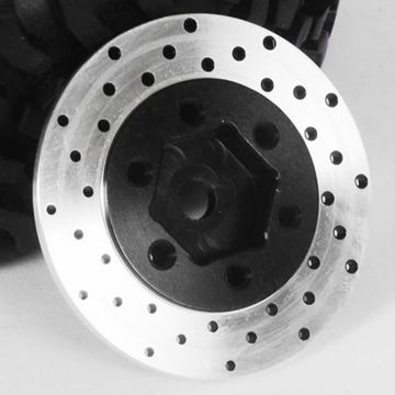 RC4WD 1.9"/2.2" 6 Lug Steel Wheel Hex Hub With Brake Rotor