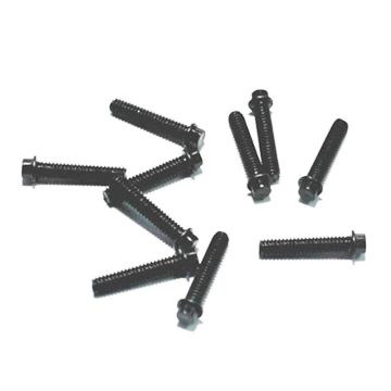 RC4WD Miniature Scale Hex Bolts (M2 X 10mm) (Black)