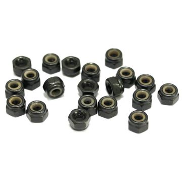 RC4WD Nylock Nuts M3 (Black)