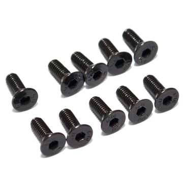 RC4WD Steel Flat Head Cap Screw M3 X 8mm (10)