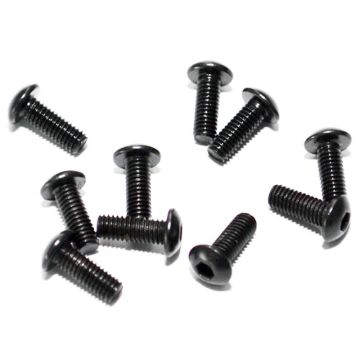 RC4WD Steel Button Head Cap Screws M3 X 8mm (10)