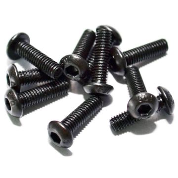 RC4WD Steel Button Head Cap Screws M3 X 10mm (10)