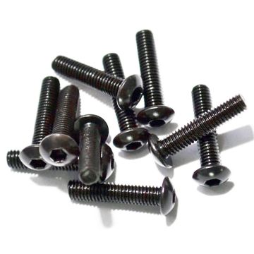 RC4WD Steel Button Head Cap Screws M3 X 14mm (10)