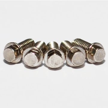 RC4WD Miniature Scale Hex Bolts (M2.5 X 6mm) (Silver)