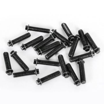 RC4WD Miniature Scale Hex Bolts (M3x12mm) (Black)