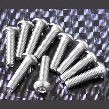 RC4WD Button Head Cap Screws M3 X 12mm (10)