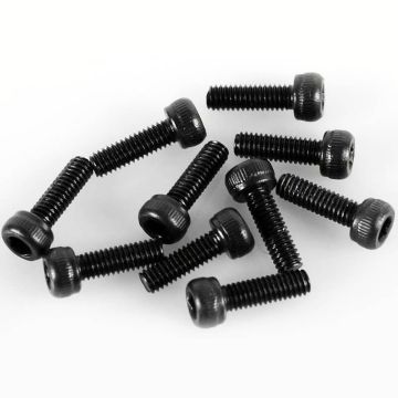 RC4WD Steel Socket Head Cap Screws M2.5 X 8mm (10)