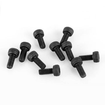 RC4WD Steel Socket Head Cap Screws M2.5 X 6mm (10)