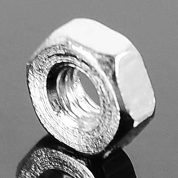 RC4WD Regular M2 Nuts (Silver)