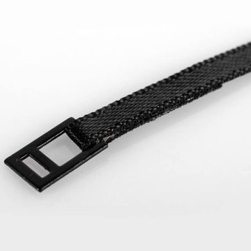 RC4WD Black Tie Down Strap With Metal Latch