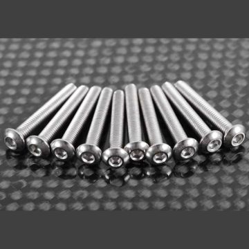 RC4WD Button Head Cap Screws M3 X 20mm (10)