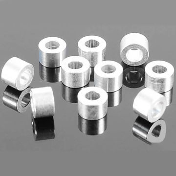 RC4WD 4mm Silver Spacer With M3 Hole (10)