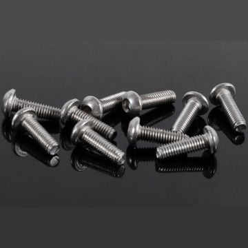 RC4WD Button Head Cap Screws M3 X 10mm (10)