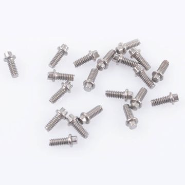 RC4WD Miniature Scale Hex Bolts (M1.6 X 4mm) (Silver)