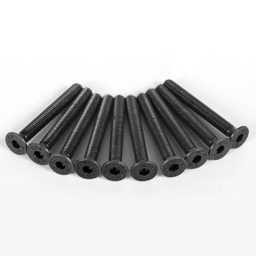 RC4WD Steel Flat Head Socket Cap Screw M3 X 25mm (10)