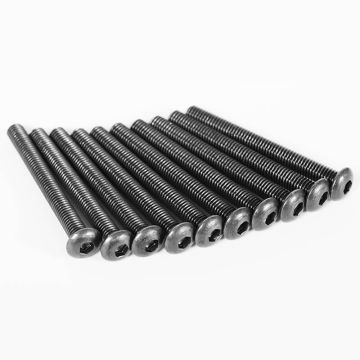 RC4WD Steel Button Head Cap Screws M3 X 28mm (10)