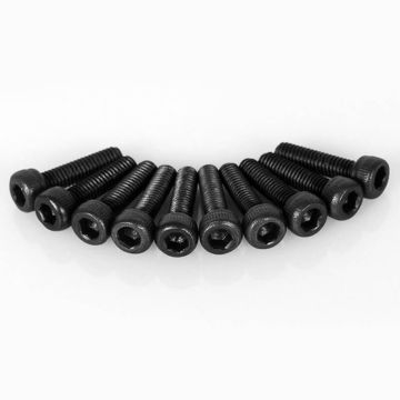 RC4WD Steel Socket Head Cap Screws M2.5 X 10mm (10)