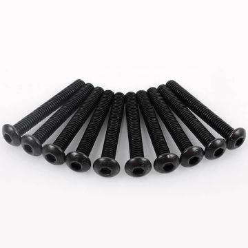 RC4WD Steel Button Head Cap Screws M4 X 30mm (10)