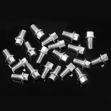 RC4WD Miniature Scale Hex Bolts (M2.5 X 4mm) (Silver)