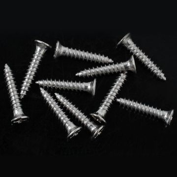 RC4WD Flat Head Self Tapping Screws M1.4 X 8mm (Silver)