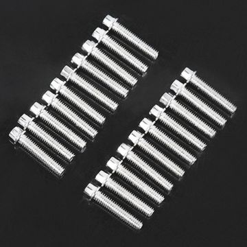 RC4WD Miniature Scale Hex Bolts (M2.5 X 12mm) (Silver)
