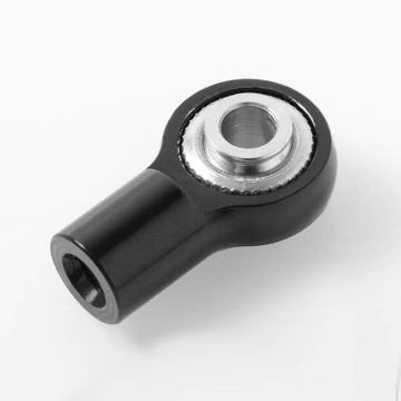 RC4WD M3 Short Straight Aluminium Rod Ends (Black) (10)
