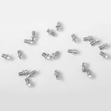 RC4WD Miniature Scale Hex Bolts (M1.6 X 2mm) (Silver)