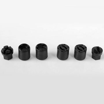 RC4WD 1/18 Scale Warn Front & Rear Hubs