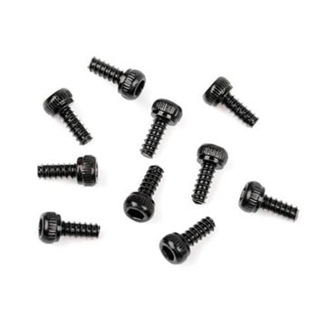 RC4WD Socket Head Self Tapping Screws M1.6 X 4mm (Black)