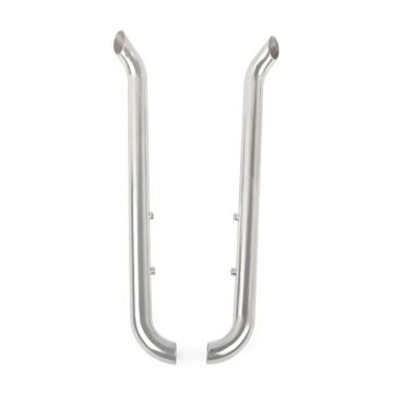 RC4WD Bent Exhaust Stacks For Tamiya 1/14 King / Gr& Hauler