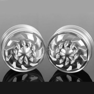 RC4WD Force Directional Semi Front Wheels W/Spiked Caps