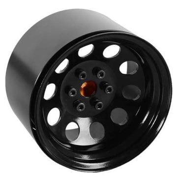RC4WD Pro10 40 Series 3.8" Steel Stamped Beadlock Wheel (Black)