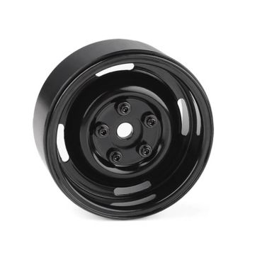 RC4WD 1.9" Landies Vintage Stamped Steel B/Lock Wheels Black