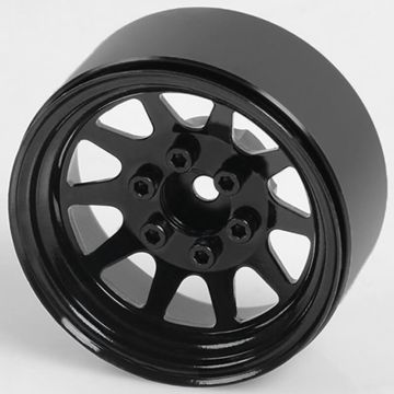 RC4WD OEM Stamped Steel 1.9" Beadlock Wheels (Black)