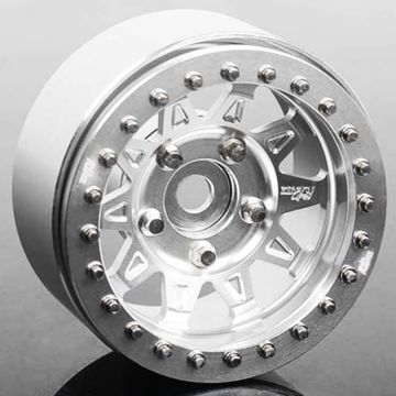 RC4WD Dirty Life Roadkill 1.7" Beadlock Wheels (Silver)