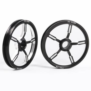 RC4WD RC Components Fusion Drag Race Front Wheels