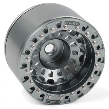 RC4WD Fuel Off-Road 1.55 Zephyr Beadlock Wheels (Gunmetal)
