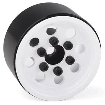 RC4WD Stamped Steel 1.0" Pro8 Beadlock Wheels (White)