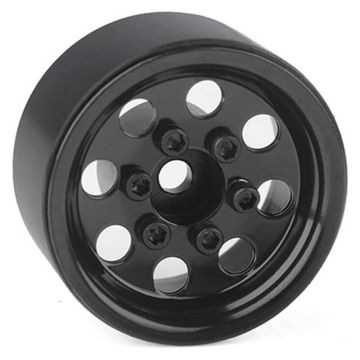 RC4WD Stamped Steel 1.0" Pro8 Beadlock Wheels (Black)