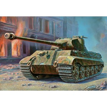 Zvezda 1:35 Kingtiger Porsche RR Plastic Model Kit