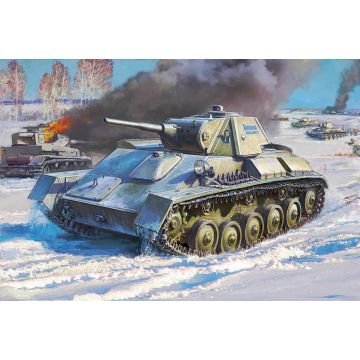 Zvezda 1:35 Soviet Tank T-70 Plastic Model Kit