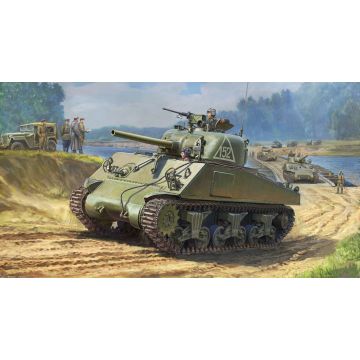 Zvezda 1:35 M4 A2 Sherman Plastic Model Kit