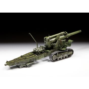 Zvezda 1:35 M1931 (B-4) 203mm Howitzer WWII Plastic Model Kit