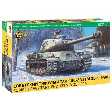 Zvezda 1:35 IS-2 Soviet Heavy Tank Plastic Model Kit