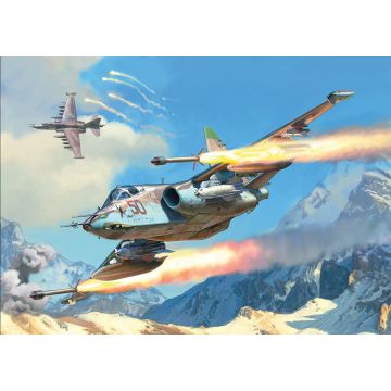Zvezda 1:48 Su-25 Frogfoot Plastic Model Kit